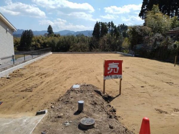宮崎市清武町、土地の画像です