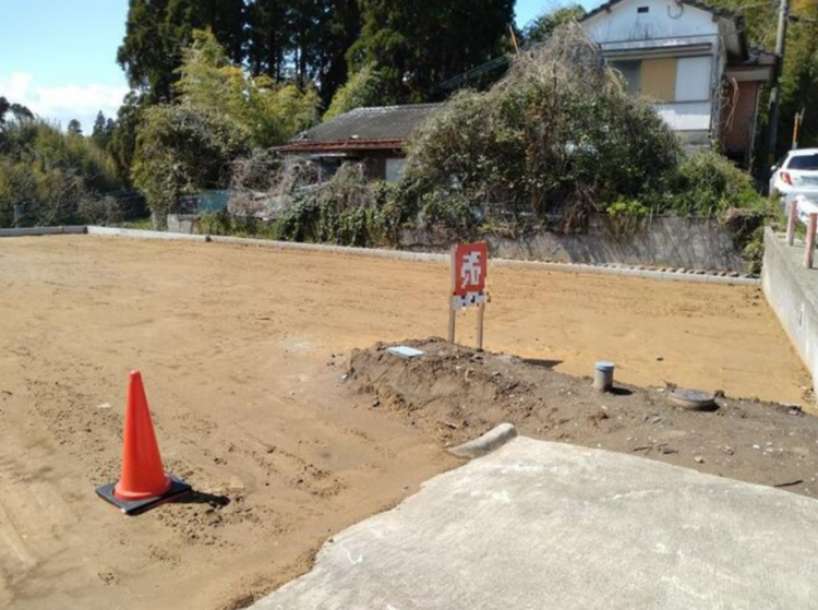 宮崎市清武町、土地の画像です