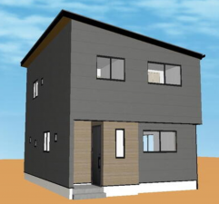 宮崎市下北方町、新築一戸建ての画像です