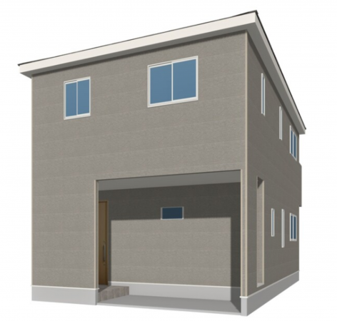 宮崎市永楽町、新築一戸建ての画像です