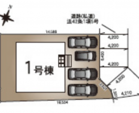 宮崎市大塚町、新築一戸建ての画像です