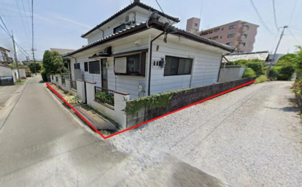 宮崎市神宮、土地の画像です