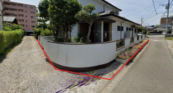 宮崎市神宮、土地の画像です