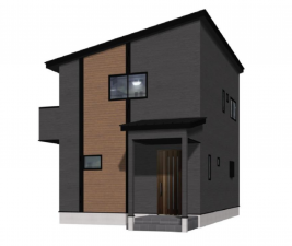 宮崎市江南、新築一戸建ての画像です