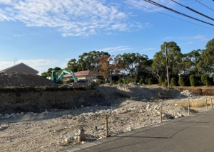 宮崎市清武町、土地の画像です