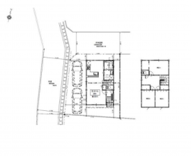 宮崎市大坪西、新築一戸建ての間取り画像です