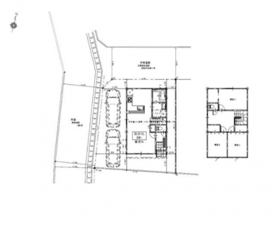 宮崎市大坪西、新築一戸建ての間取り画像です