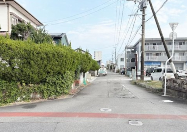 宮崎市前原町、土地の画像です