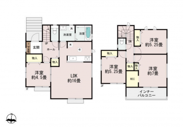 宮崎市生目台西、新築一戸建ての画像です