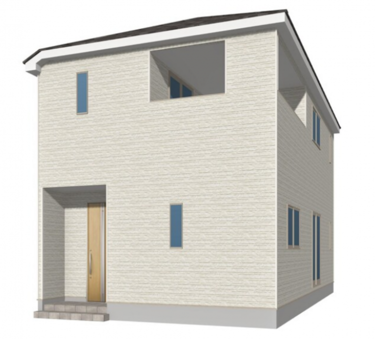 宮崎市宮の元町、新築一戸建ての画像です