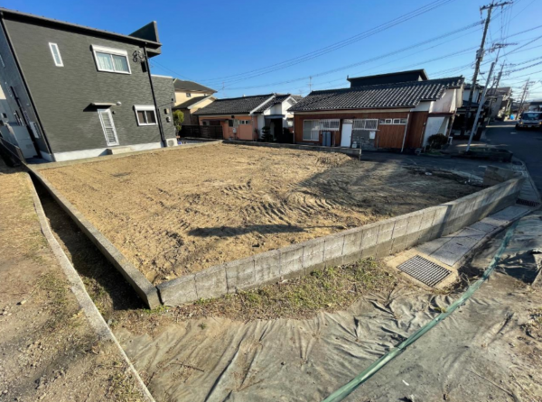 宮崎市花ケ島町、土地の画像です