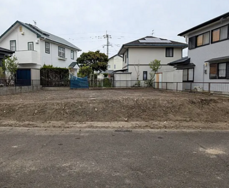 宮崎市清武町、土地の間取り画像です