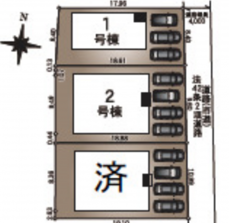 宮崎市田野町、新築一戸建ての画像です