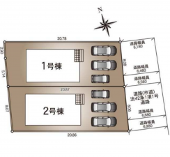 宮崎市佐土原町、新築一戸建ての画像です