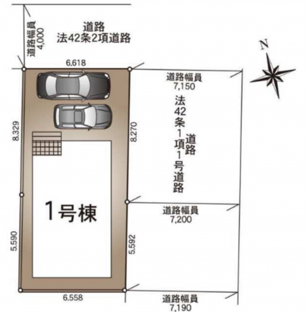 宮崎市波島、新築一戸建ての画像です