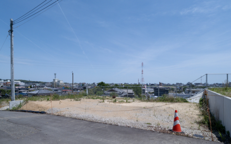 宮崎市大塚町、土地の間取り画像です