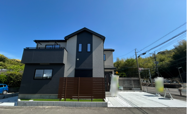 宮崎市大字芳士、新築一戸建ての外観画像です