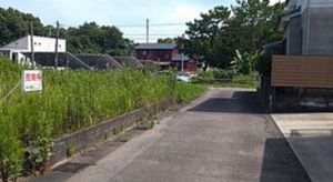 宮崎市阿波岐原町、土地の画像です
