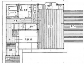 宮崎市清武町、中古一戸建ての間取り画像です