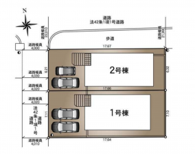 宮崎市大字小松、新築一戸建ての画像です