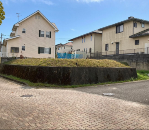 宮崎市花山手西、土地の画像です