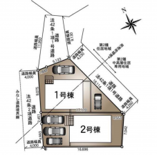 宮崎市天満、新築一戸建ての画像です