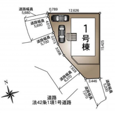 宮崎市大島町、新築一戸建ての画像です