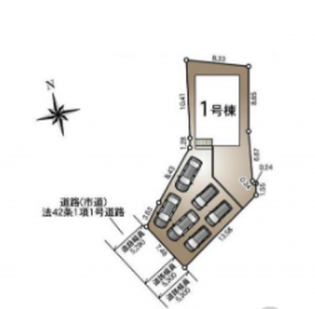 宮崎市大字島之内、新築一戸建ての画像です
