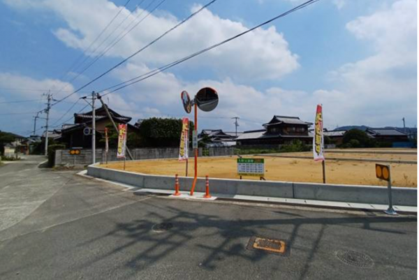 三豊市山本町大野、土地の外観画像です