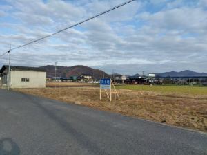 三豊市高瀬町新名、土地の外観画像です
