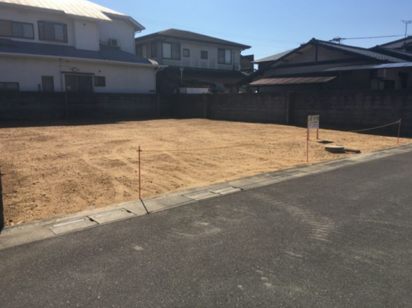 三豊市詫間町松崎、土地の外観画像です