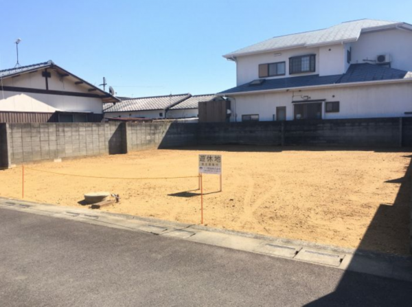 三豊市詫間町松崎、土地の外観画像です