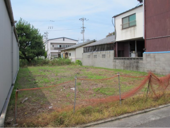 三豊市詫間町松崎、土地の外観画像です