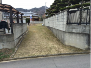 三豊市詫間町松崎、土地の外観画像です
