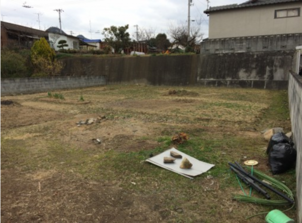 三豊市詫間町松崎、土地の外観画像です