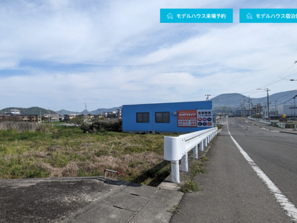 三豊市高瀬町下勝間、土地の外観画像です
