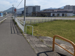 三豊市高瀬町下勝間、土地の外観画像です