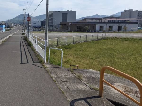 三豊市高瀬町下勝間、土地の外観画像です