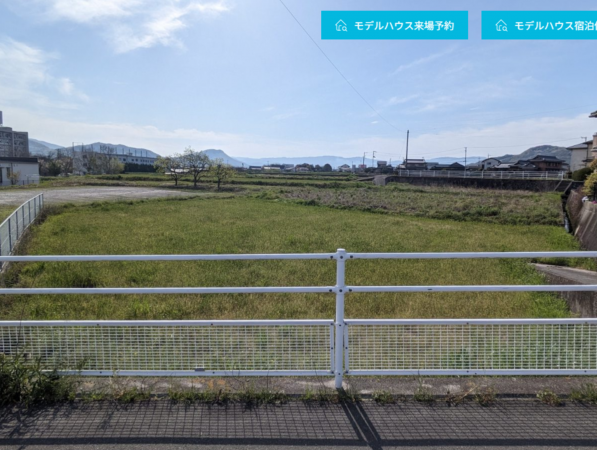 三豊市高瀬町下勝間、土地の外観画像です
