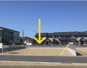三豊市三野町下高瀬、土地の外観画像です