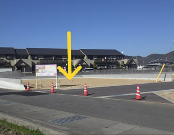 三豊市三野町下高瀬、土地の外観画像です