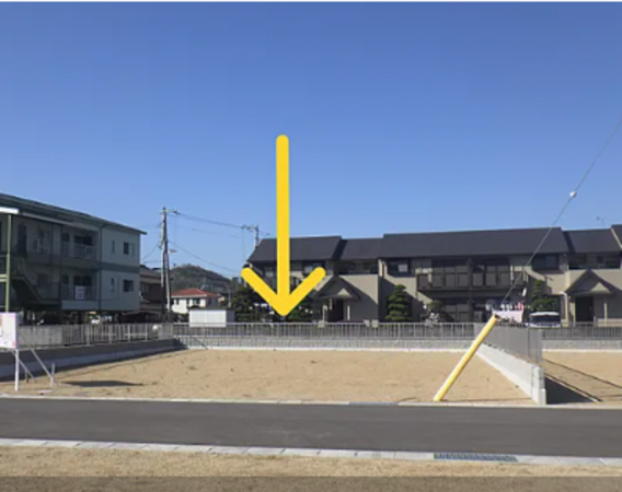 三豊市三野町下高瀬、土地の外観画像です