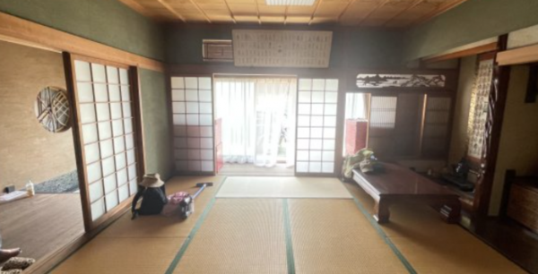 三豊市詫間町松崎、中古一戸建ての居間画像です