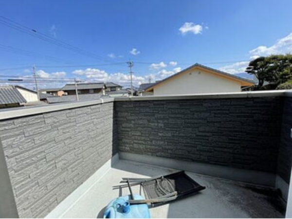 観音寺市柞田町、中古一戸建てのバルコニー画像です