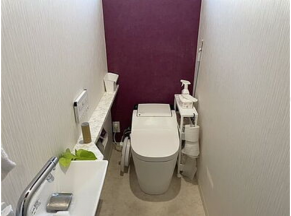観音寺市柞田町、中古一戸建てのトイレ画像です