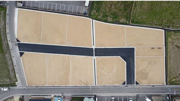 三豊市三野町下高瀬、土地の間取り画像です