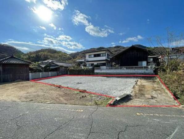 三豊市詫間町積、土地の外観画像です