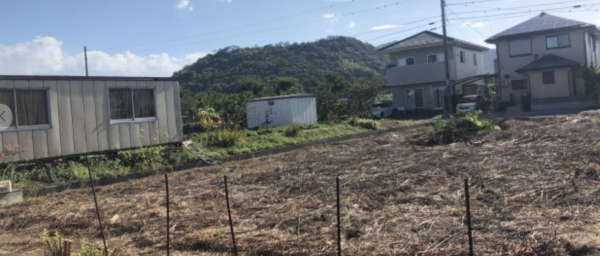 三豊市詫間町松崎、土地の外観画像です