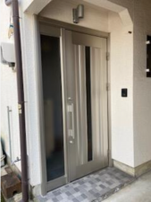 観音寺市豊浜町和田浜、中古一戸建ての玄関画像です