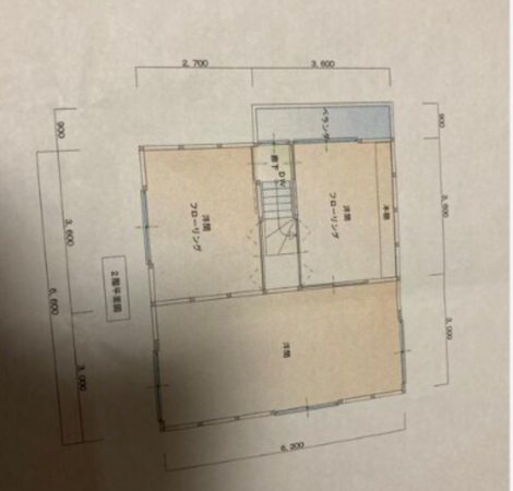 観音寺市豊浜町和田浜、中古一戸建ての間取り画像です